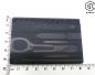 Preview: VICTORINOX® : SwissCard Classic schwarz transparent